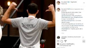 Yeta Un Integrante De Masterchef Celebrity Le Trajo Mala Suerte A Fernando Carlos Diario La Provincia Sj
