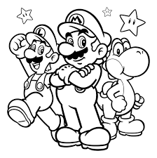 We are starting off the collection with an illustration of the brothers mario and luigi when they were kids. 100 Coloring Pages Mario For Free Print Mario And Luigi Coloring Pages