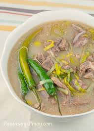 Sinampalukang Kambing Is A Sour Soup Made From Goat Meat And Unripe Tamarind This Is Similar To Sinigang And Is A Perfect Dish To Consume Recipes Cooking Food