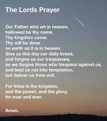 The Lords Prayer Our Father Who Art In Heaven Famous Prayers Our Father Who Art In Heaven Prayer Pictures