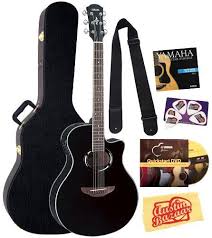 Black Yamaha Acoustic Electric Guitar Yamaha Apx500 Black Acoustic Electric Guitar Bundle With Yamaha Hard Case Dvd Picks Strap Strings Pick Car Guitar Acoustic Electric Guitar Electric Guitar