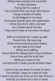 bon jovi bed of roses 1 lyrics bon jovi inspirational quotes