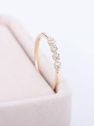 Vintage Wedding Band Unique Stacking Ring Rose Gold Dainty Etsy Gold Wedding Band Custom Wedding Rings Wedding Rings Simple