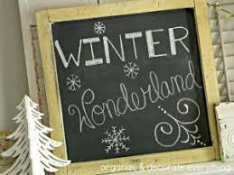 Check spelling or type a new query. Winter Wonderland Chalkboard Art 1 Organize And Decorate Everything