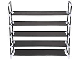 Get results from several engines at once. 5 Tier Metal Shoe Rack 25 Pair Storage 39 Shelves Organizer Black Newegg Com