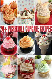 20 Incredibly Delicious Cupcake Recipes Delicious Cupcakes Recipes Cupcake Recipes Cupcake Flavors