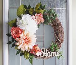 53 Traditional Interior Design For Your Perfect Home This Summer Door Wreaths Diy Summer Wreath Diy Diy Spring Wreath