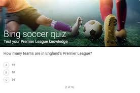 Get rewarded by doing what you love with microsoft rewards. Bing Nfl Quiz Shefalitayal