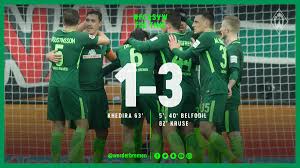 Der serbische nationalspieler hatte sich in der heimpartie gegen mainz 05 bei einem zweikampf die nase gebrochen. Sv Werder Bremen En On Twitter Full Time In The Wwk Arena The Green Whites Have Done It And What An Impressive Performance It Was 90 Fcasvw Werder 1 3 Https T Co Dzbbu51izg