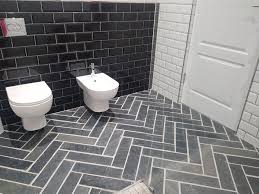 The pictures only show it on walls. Persian Tile African Grey Slate Herringbone Pattern Facebook