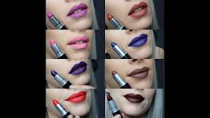 Formulated to shade, define, and showcase the lips. All 12 Shades Of New Mac Matte Lipsticks Lip Swatches Review Youtube