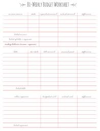 I personally find these sheets comprehensive and empowering. Free Bi Weekly Budget Templates For Bi Weekly Paychecks
