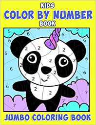 Kids use their cutting and coloring skills to make grass for the bugs to hide in on this prekindergarten arts and crafts and coloring worksheet. Kids Color By Number Book Jumbo Coloring Book For Kids The Big Book Of Coloring Activity Pages For Toddlers Preschoolers And Boys Girls Of All Summer Activities For Kids Volume