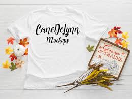 Tshirt Mockup Fall Mockup Shirt Pumpkin T Shirt Mock Up Mock T Etsy Tshirt Mockup Mockup Shirt Mockup