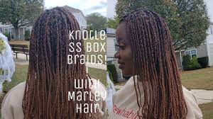 ️ crochet braids, kinky twist, marley twists, passion twists, nubian twists and spring twist hair will have to be provided by the customer. Knotless Boxbraids How To Knotless Box Braids My First Time Doing It And Using Marley Hair Youtube
