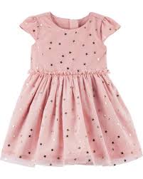 Star Tulle Dress Carters Dresses Girls Short Sleeve Dress Carters Baby Girl