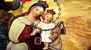El 16 de julio de cada año los católicos celebran el día de la virgen del carmen. Jefe De Estado Celebra Dia De La Virgen Del Carmen