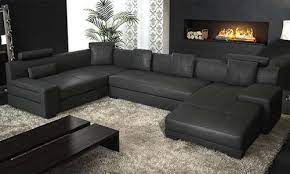 Schwarz Leder Sectional Sofa Schwarzes Leder Sectional Sofa Hier Einige Bilder Von Design Ideen Fur Leder Wohnzimmer Ledersofa Schwarz Schwarze Wohnzimmer