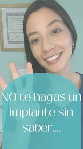 🦷Un implante dental es mucho más que un tornillo., ➡️ Detrás de cada  tratamiento exitoso hay un diagnóstico personalizado, planificación,  calidad en los materiales y un profesional que te acompañe en ...