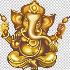 Ganesha Ganesh Chaturthi Illustration Png Animals Baby Elephant Brass Cartoon Cartoon Animal Ganesha Art Illustration Elephant Ganesha Art