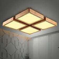 new creative oak modern led ceiling lights for living room bedroom lampara techo wooden led ceiling lights ceiling lamps living room modern led ceiling lights