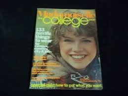 1975 AUGUST MADEMOISELLE THE COLLEGE ISSUE MAGAZINE