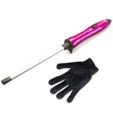 Lee Stafford Chopstick Styler Curling Wand Iron Ceramic Hair Curler For Professional Tight Spiral Curls Cliple Tight Spiral Curls Ceramic Hair Wand Curls