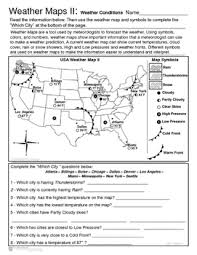 This first activity makes a great lesson starter to the topic with pupils thinking about what they can see, what they can infer and what they can writing * the beaufort scale this pack comes with an answer key and a comprehensive list of weather related learning objectives. Weather Map Activity Worksheets Teachers Pay Teachers