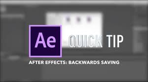 We are not here to be sold to or spammed, so no posting of your ae i was wondering if someone would be willing to save this adobe after effects v15 project down to v14.2. Quick Tip After Effects Backwards Saving Youtube