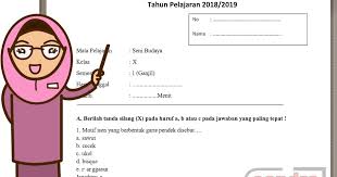 Seni tiga dimensi dan seni terapan c. Soal Uas Seni Budaya Kelas 10 Semester 1 Kurikulum 2013 Dan Jawabannya Contoh Materi Pendidikan