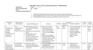Untuk melengkapi administrasi anda, berikut ini kami lengkapi dengan rpp bahasa indonesia dengan format terbaru edisi revisi 2021 yaitu rpp satu lembar. Silabus Bahasa Indonesia Smp Kurikulum 2013 Pdf Terbaru Bloggersiana