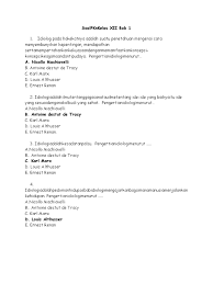 Selalu menjadi penengah dalam mengatasi konflik. Soal Pkn Kelas Xii Bab 1