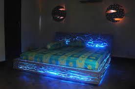 With a large selection of glow in the dark bedding that includes quilt/duvet covers in single, double and queen bed sizes, curtains, bed sheets, cushions and other luminescence bedroom. 30 Glow In The Dark Furniture To Enlighten Your Spirits Homecrux