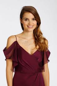 Jim Hjelm Bridesmaids Spring 2015 Style 5527 In 2020 Bridesmaid Dresses Bridesmaid Dresses With Sleeves Merlot Bridesmaid Dresses