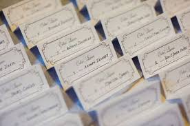 The room is most likely going to be dim and those servers need to move fast. Plantable Place Cards Make An Appearance On The Little Black Book