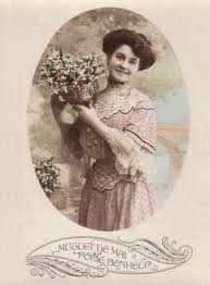 Envoyez un joli brin de muguet porte bonheur pour le 1er mai par email ou par facebook, service de cartes virtuelles gratuit. Carte Muguet De Mai Porte Bonheur Envoyer Une Carte Ancienne 1er Mai Des 0 99 Merci Facteur
