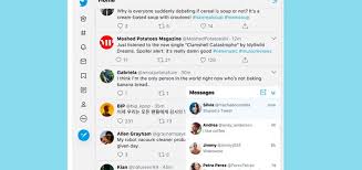 Twitter Users On Desktop Will Now Be Able To Respond To Direct Messages Without Having To Leave Their Main Tweet Feed With Twit Social Media Messages Overlays
