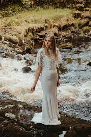 Ethereal Edgy Wedding Dresses Handmade Wedding Dresses Bridal Cape