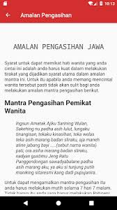 Ketika harta dan tahta sudah menjadi miliknya, giliran mereka mengincar wanita. Download Kumpulan Amalan Pengasihan Terlengkap Apk Latest Version App By Campuran For Android Devices