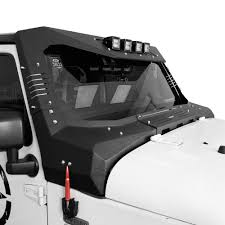 With all of the good qualities that led lamps bring to the table, color is not one of them. Para Brisas Armadura Com Estrutura De Capota Viseira Com Luzes De Led Para 07 18 Jeep Wrangler Jk Ebay