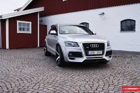 Customized Silver Audi Q5 On 5 Spoke Vossen Wheels Audi Q5 Audi Vossen Wheels
