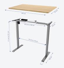 Sierra Standing Desk Starter Electric Standing Desk Fitnest Europe Standing Desks