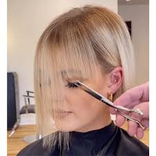 Great savings & free delivery / collection on many items. 5 Fringe Cutting Tips For Soft Natural Bangs Behindthechair Com