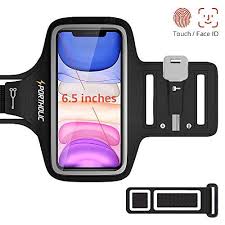 Portholic Brassard De Sport Pour Iphone 11 11 Pro Max Xr Xs Max Xr X Sangle Ajustable Porte Cles Fente Pour Carte Attache P En 2020 Brassard Smartphone Iphone Brassard