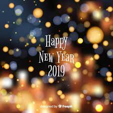 Download Blurred New Year 2019 Background For Free 2019 Background Year 2019 Happy New Year 2019