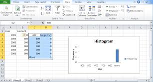 how to make histogram in excel mac windows excel tips