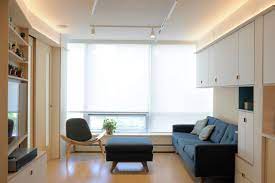 A 600 Square Foot Apartment That Maximizes Every Inch Small Room Design Small Apartments Furniture For Small Spaces