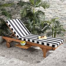 Fullerton Reclining Chaise Lounge With Cushion And Table Lounge Chair Outdoor Outdoor Chaise Lounge Chair Modern Chaise Lounge Chairs