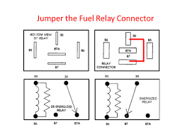 The pcm activates the fuel pump relay and the auto shut down (asd) relay at the exact same time and thru' the same circuit. How To Jumper Your Fuel Pump Jeep Wrangler Yj Forum