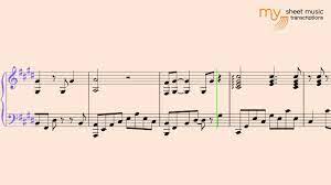 Gimme Shelter Rolling Stones Piano Sheet Music Transcription Youtube